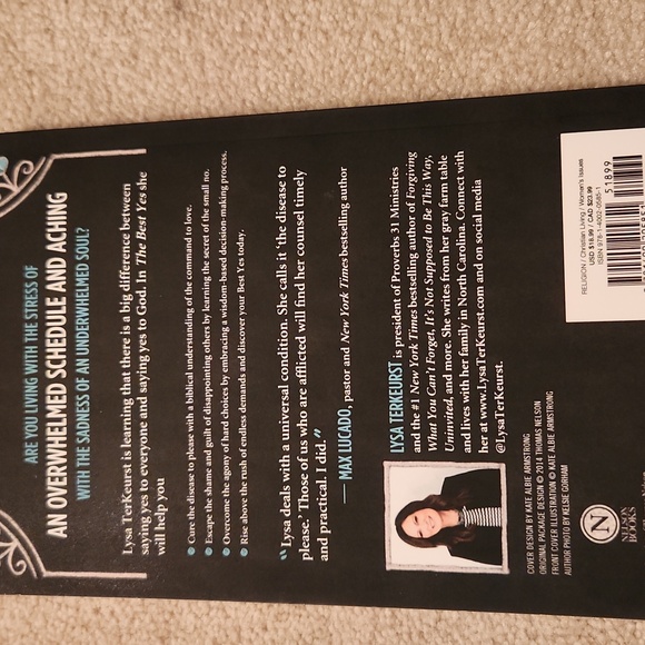The BEST yes BY LYSA  TERKEURST paperback Book - Picture 2 of 4